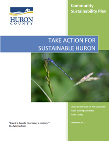 Take Action for Sustainable Huron cover page