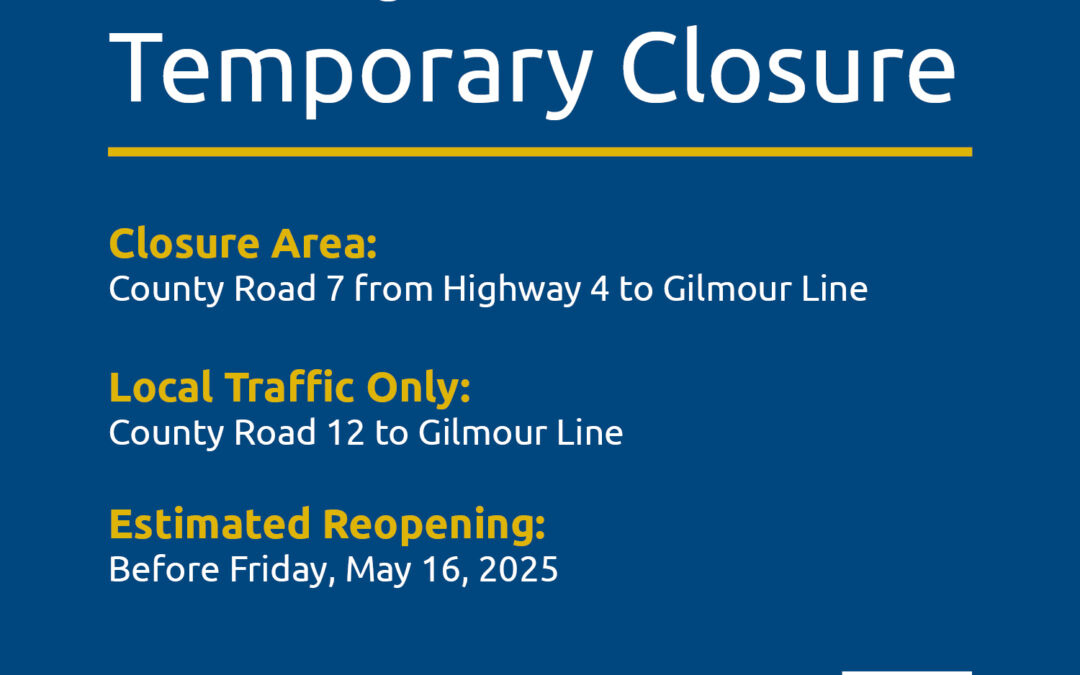 County Road 7 | Temporary Closure