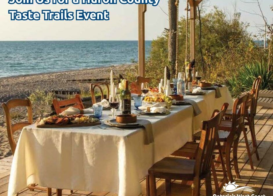 Ontario’s West Coast Launches Taste Trails: A New Guide to Explore Huron County’s Local Food Scene